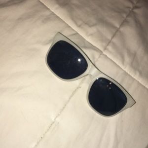 Creamy white sunglasses from great clips
